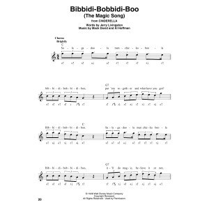 Bibbidi-Bobbidi-Boo (The Magic Song) (from Cinderella)